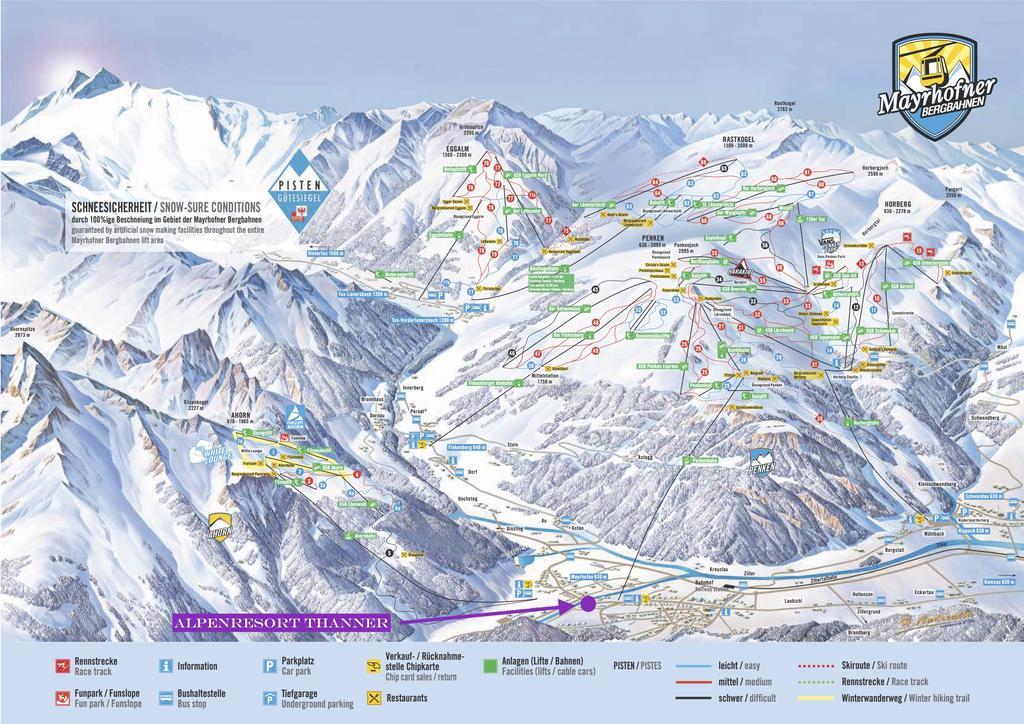 Alpenresort Thanner Майерхофен Екстериор снимка